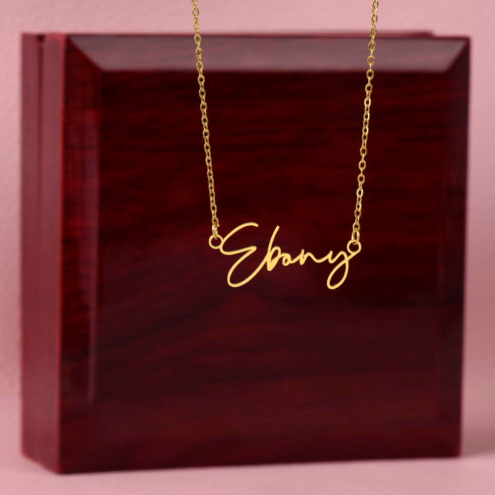To my Amazing Wife - Personalized Name Necklace