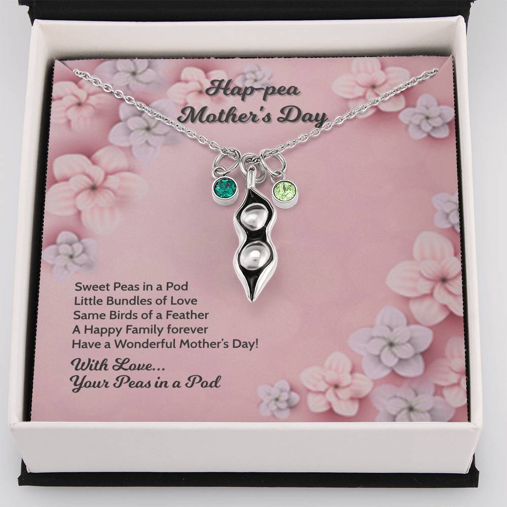Peas in a Pod - Mother's Day Necklace