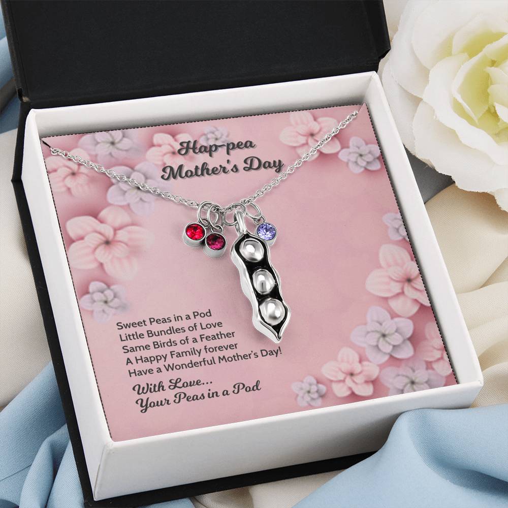 Peas in a Pod - Mother's Day Necklace