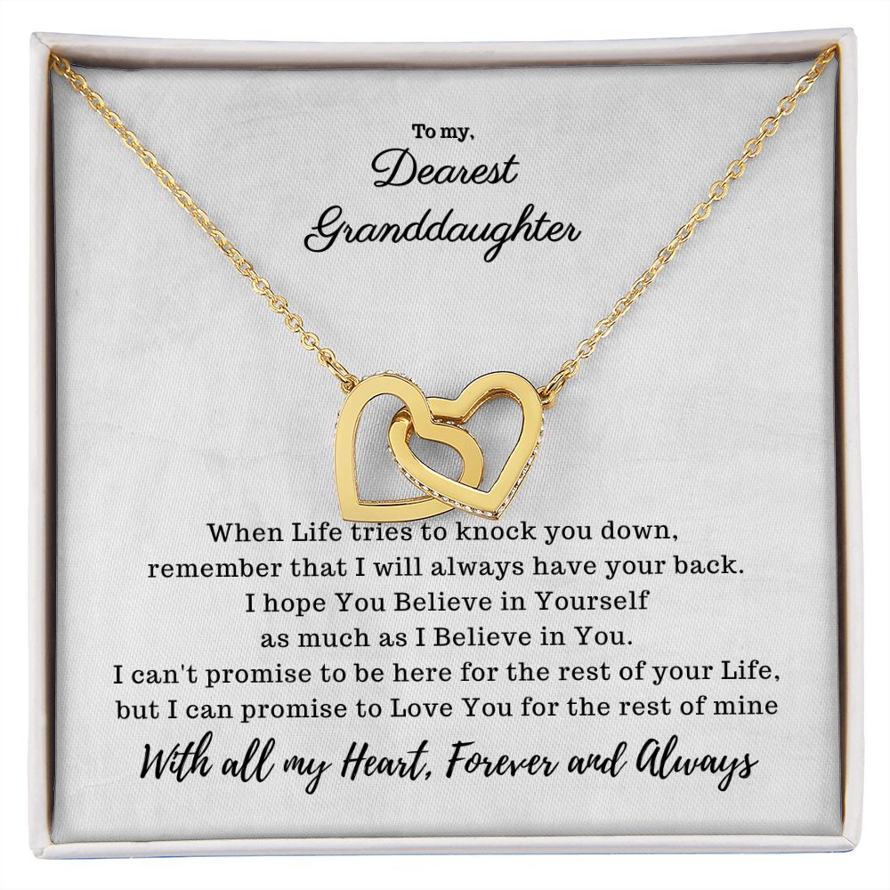 Granddaughter - I Promise to Love You for the Rest of my Life