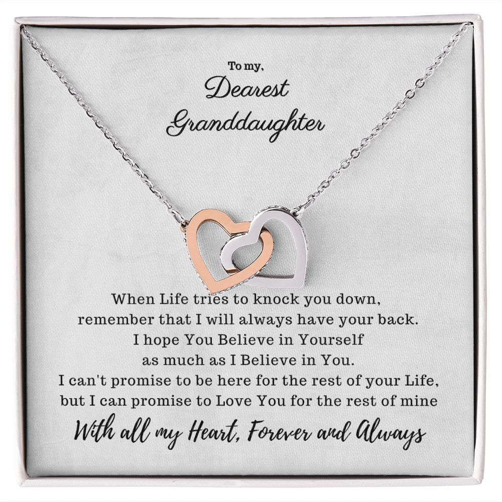 Granddaughter - I Promise to Love You for the Rest of my Life
