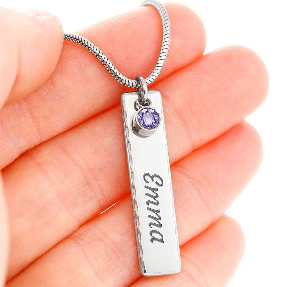 To my Beautiful Daughter - Graduation Personalized Necklace