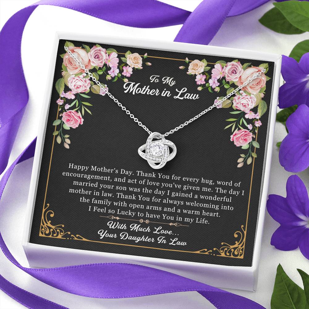 To My Mother in Law - With Much Love - Necklace
