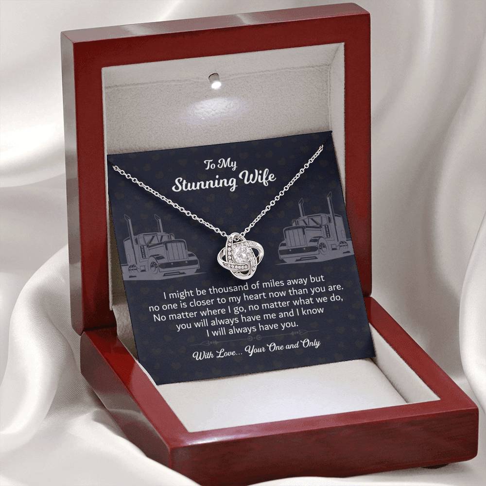 No One is Closer to My Heart than You - Husband and Wife Necklace