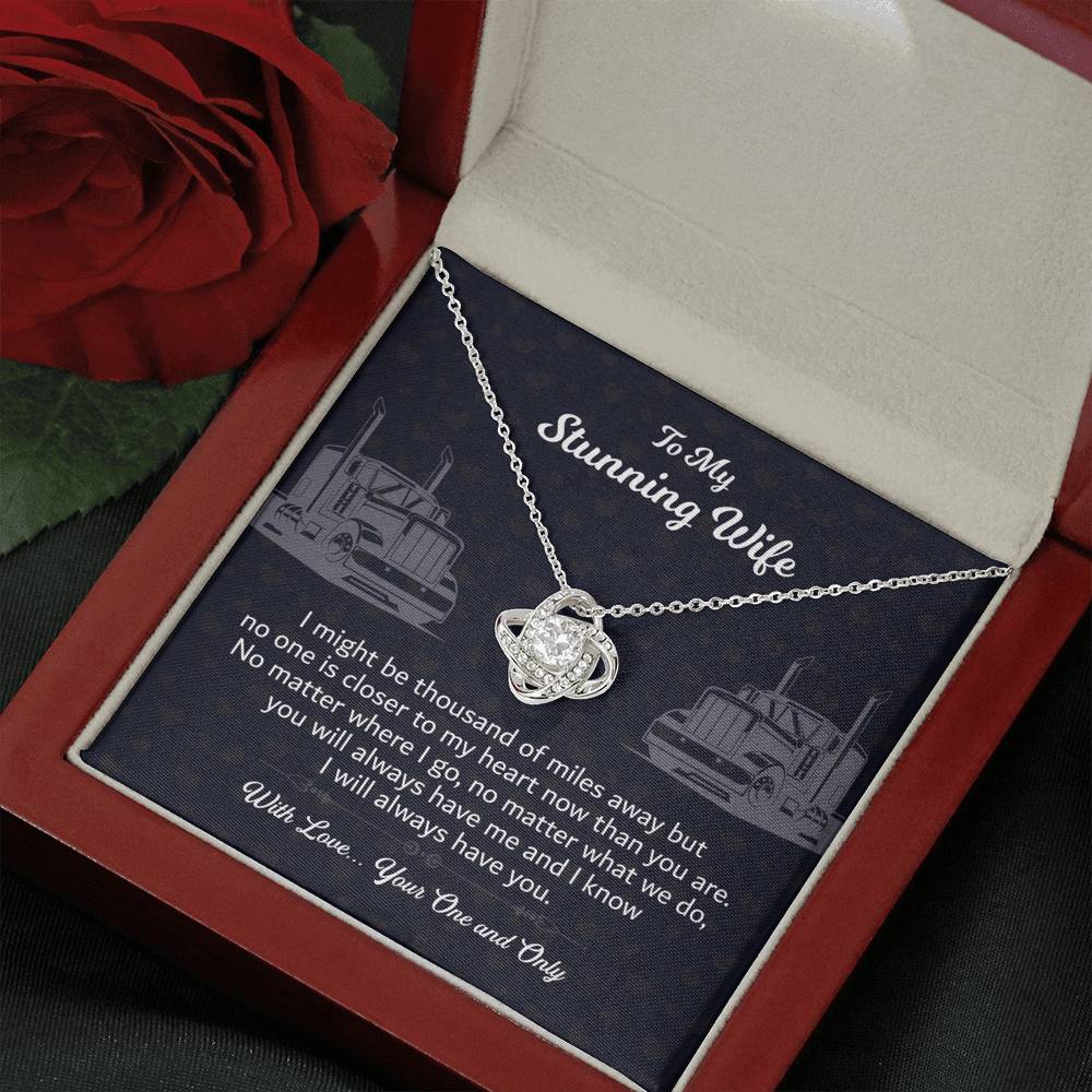 No One is Closer to My Heart than You - Husband and Wife Necklace