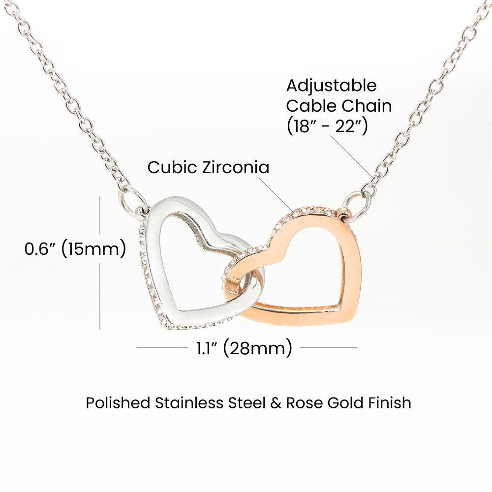 Para mi Querida Hija - Rie, Ama y Vive tus Sueños - Collar en Oro 14k,De Mamá para Hija,Regalo de Cumpleaños, Graduación, Sweet 16,