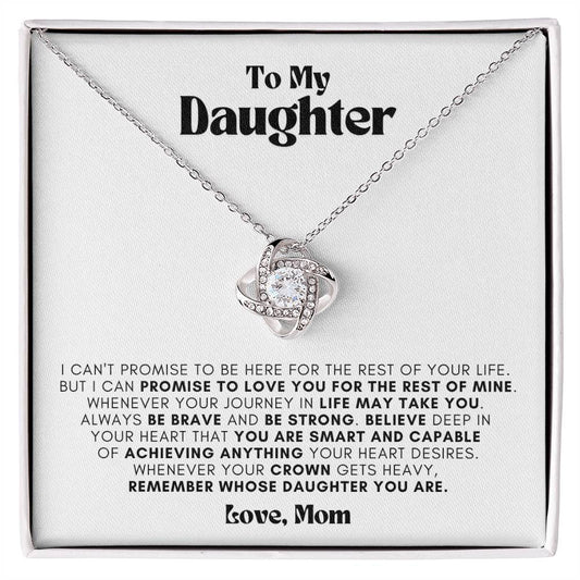 To my Daughter | Love Knot Necklace | From Mom