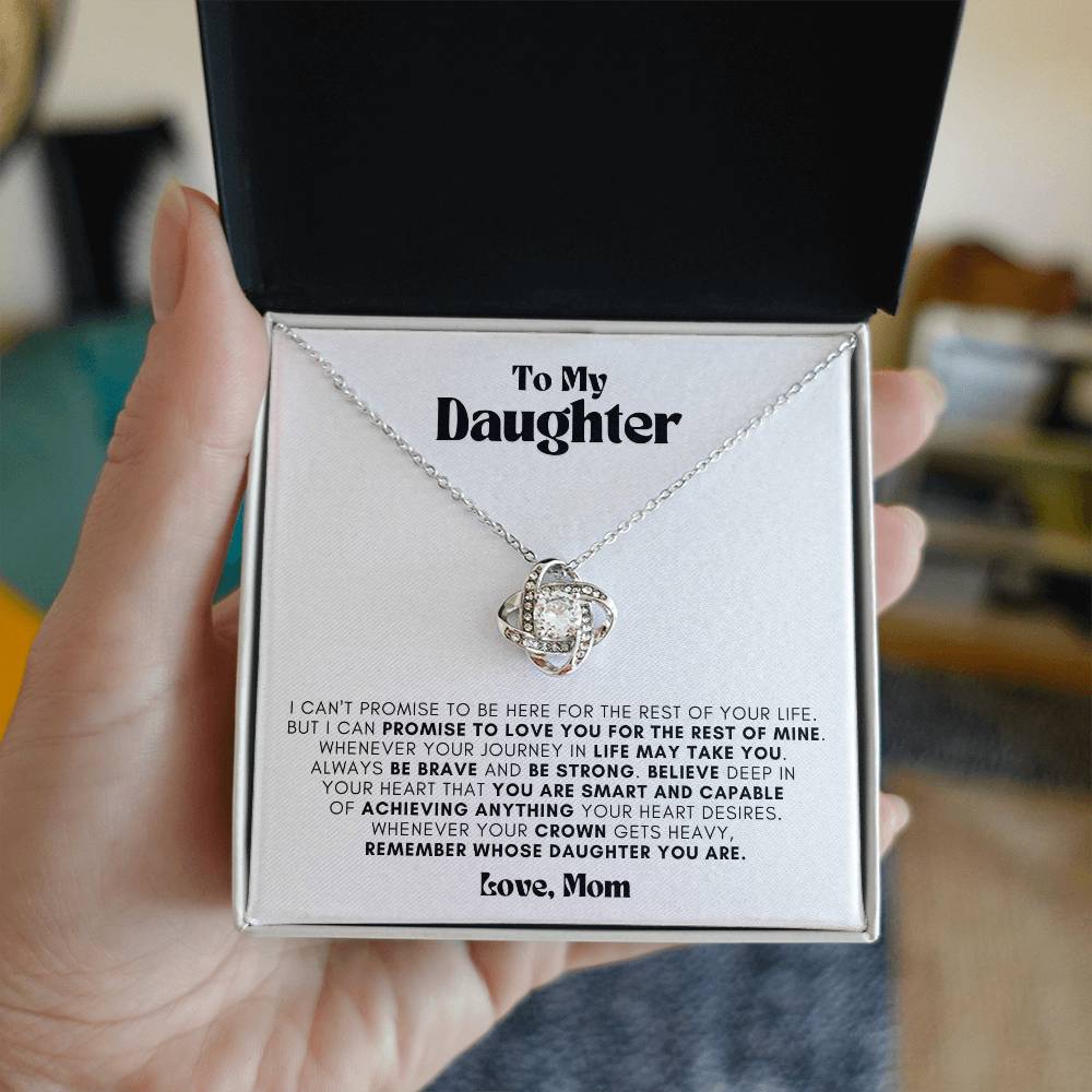 To my Daughter | Love Knot Necklace | From Mom