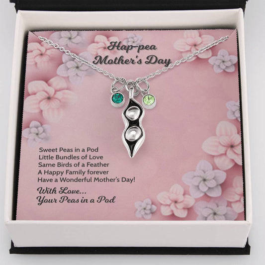 Peas in a Pod - Mother's Day Necklace