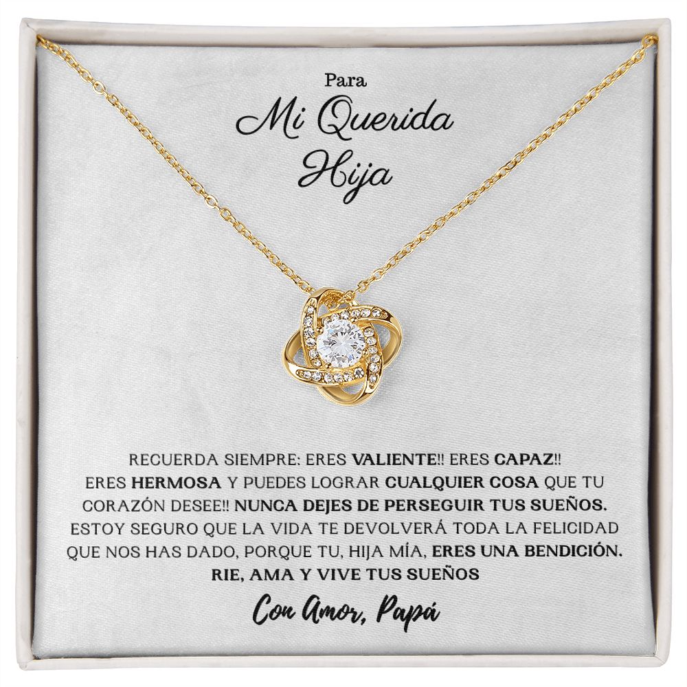 Para Mi Querida Hija - Eres una Bendición