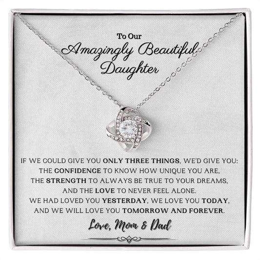 To Our Daughter - We will Love You Forever