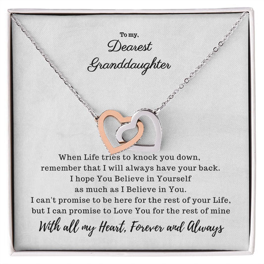 Granddaughter - I Promise to Love You for the Rest of my Life