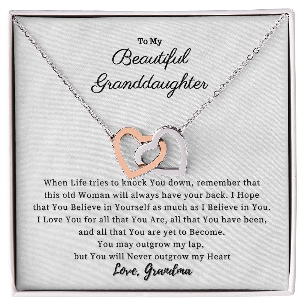 To My Granddaughter - I Love for all that You Are