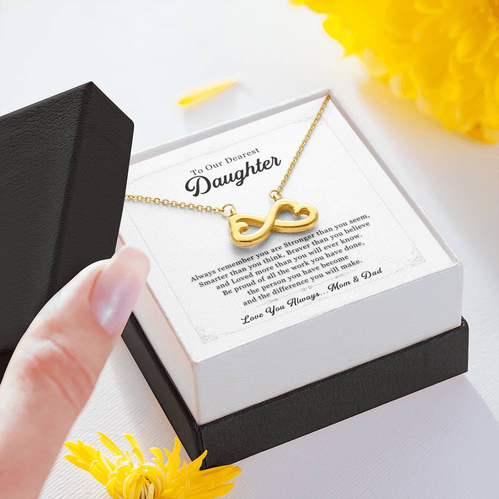 To Our Daughter | Love You Always | Graduation Celebration Necklace