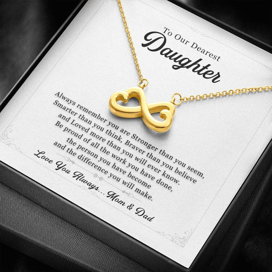 To Our Daughter | Love You Always | Graduation Celebration Necklace
