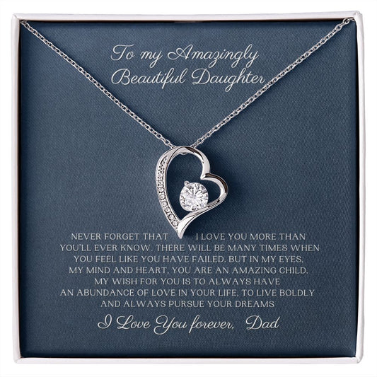 To My Amazing Daughter - Always Pursue Your Dreams