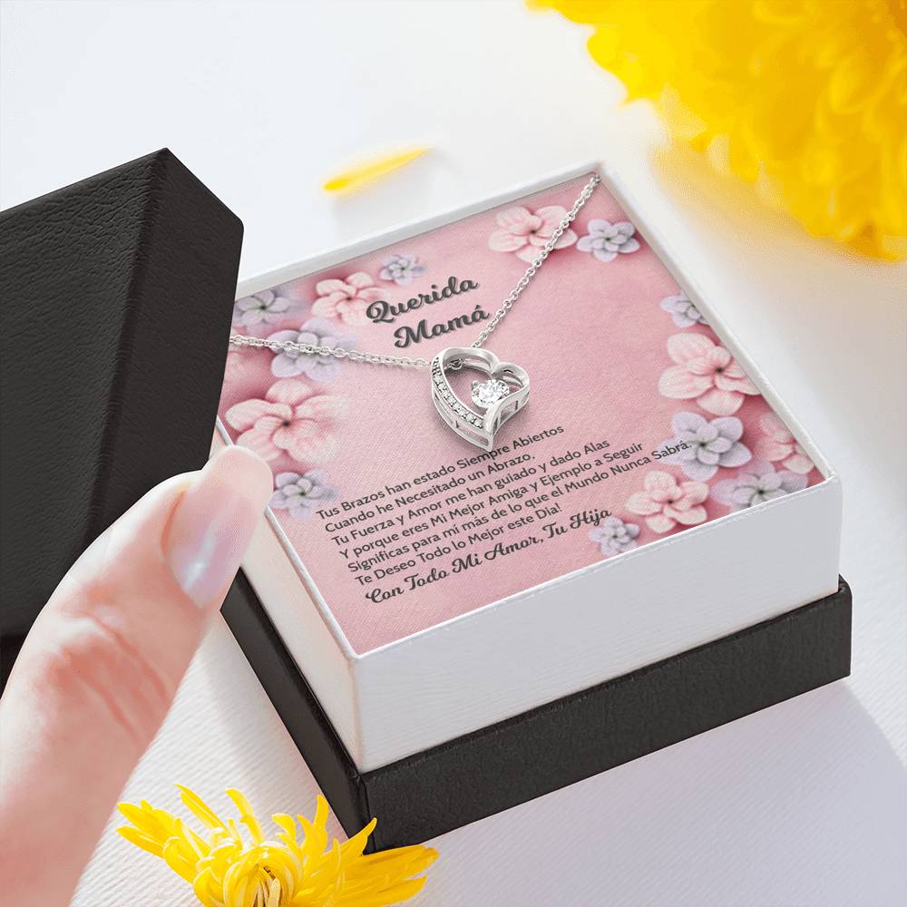 Mensaje de Amor de una Hija - Oro 14k Necklace