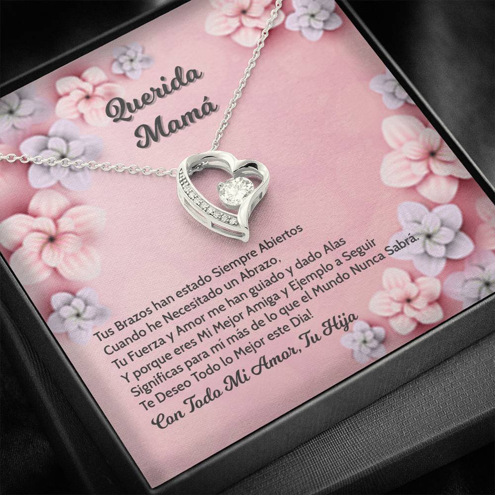 Mensaje de Amor de una Hija - Oro 14k Necklace