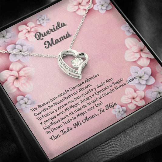 Mensaje de Amor de una Hija - Oro 14k Necklace
