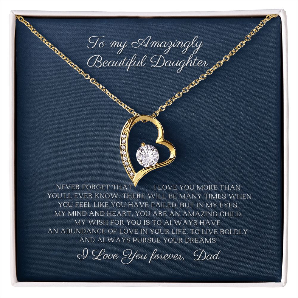 To My Amazing Daughter - Always Pursue Your Dreams