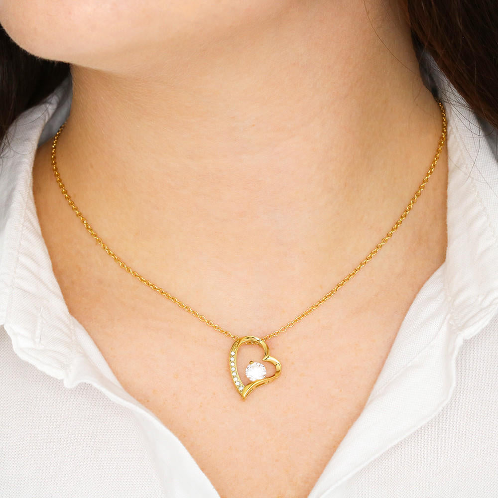 Mensaje de Amor de una Hija - Oro 14k Necklace