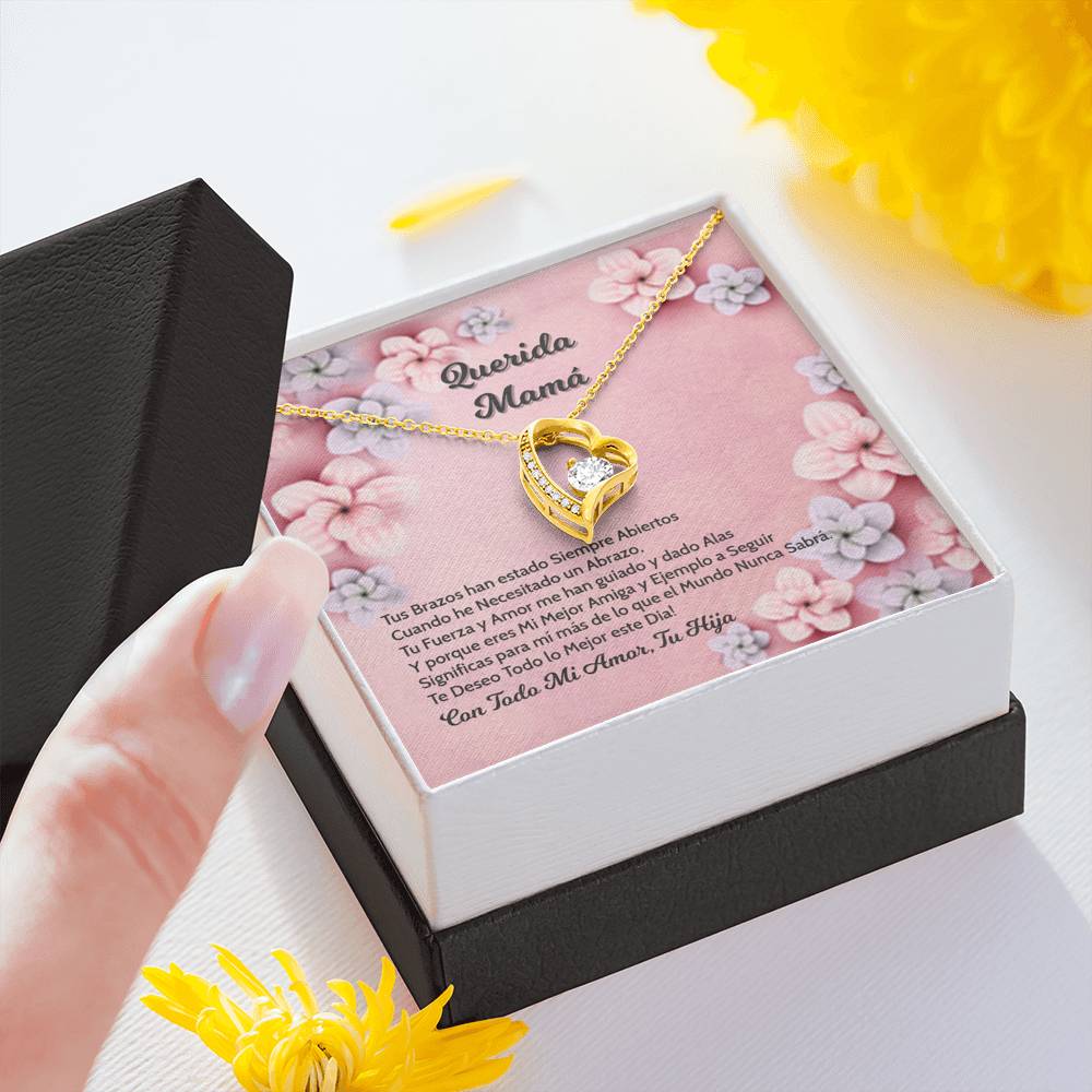 Mensaje de Amor de una Hija - Oro 14k Necklace
