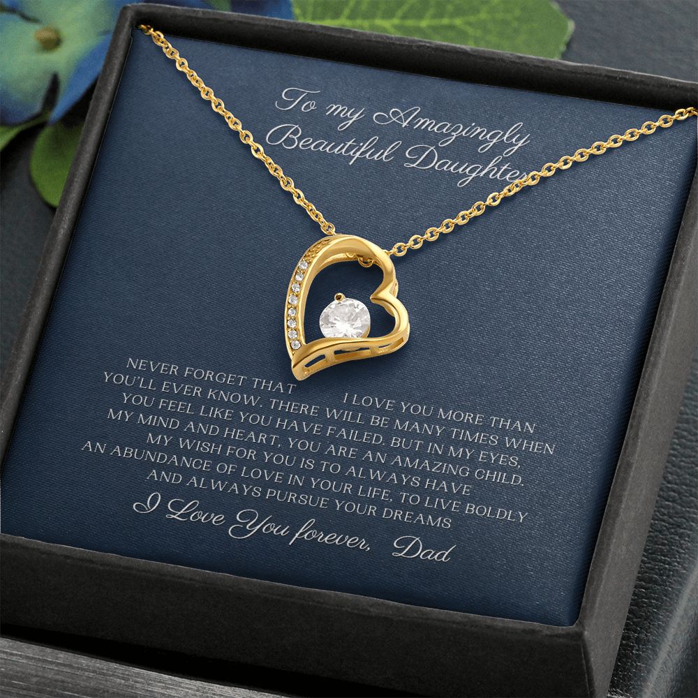 To My Amazing Daughter - Always Pursue Your Dreams