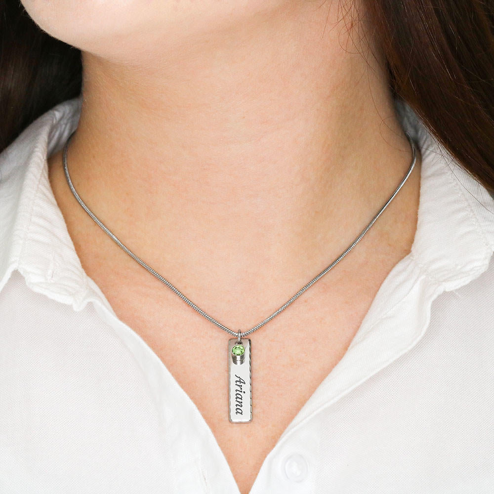 To My Beautiful Daughter - I Love You Always | Graduation Personalized Necklace
