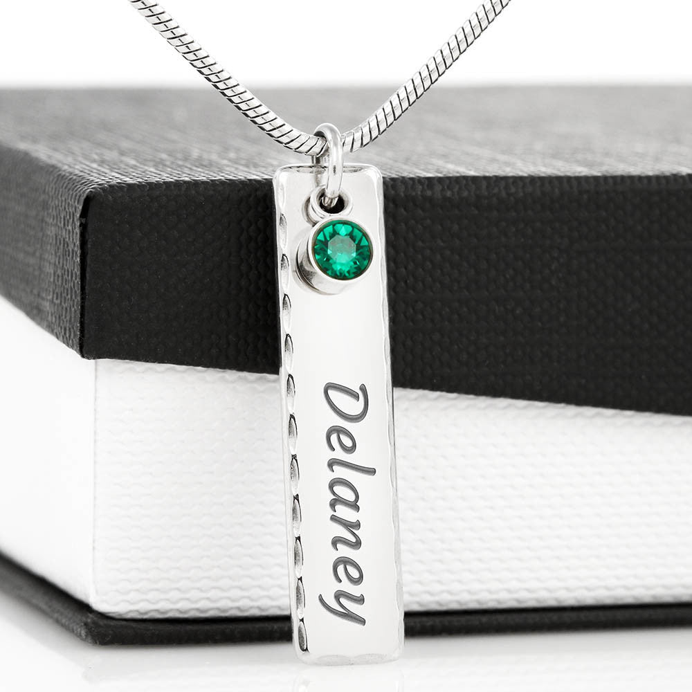 To my Beautiful Daughter - Graduation Personalized Necklace