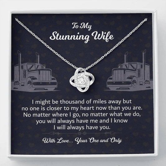 No One is Closer to My Heart than You - Husband and Wife Necklace