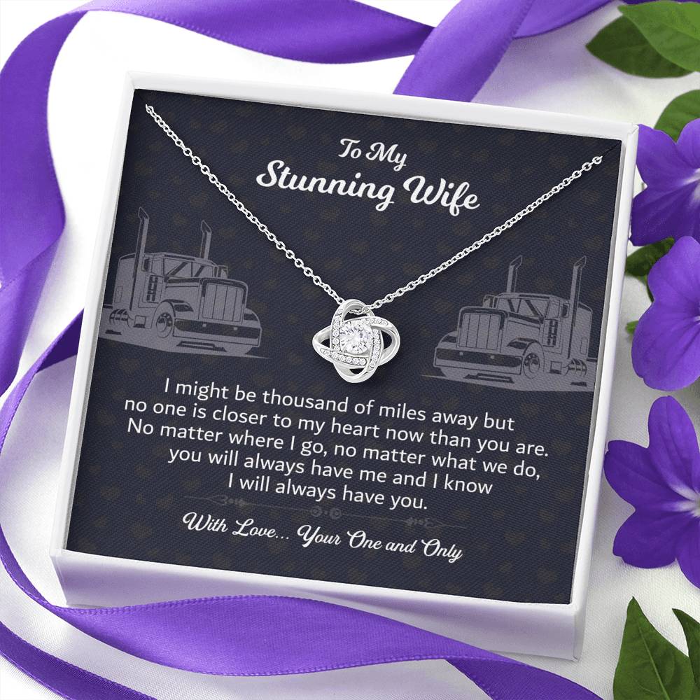 No One is Closer to My Heart than You - Husband and Wife Necklace