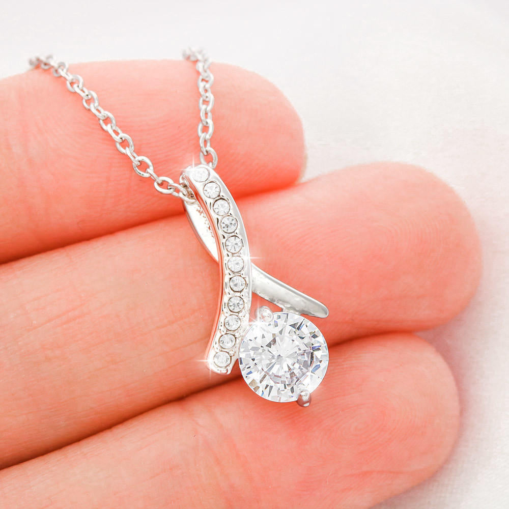 To My Gorgeous Wife - Loving You is my Life | Law Enforcement Officer Wife Necklace