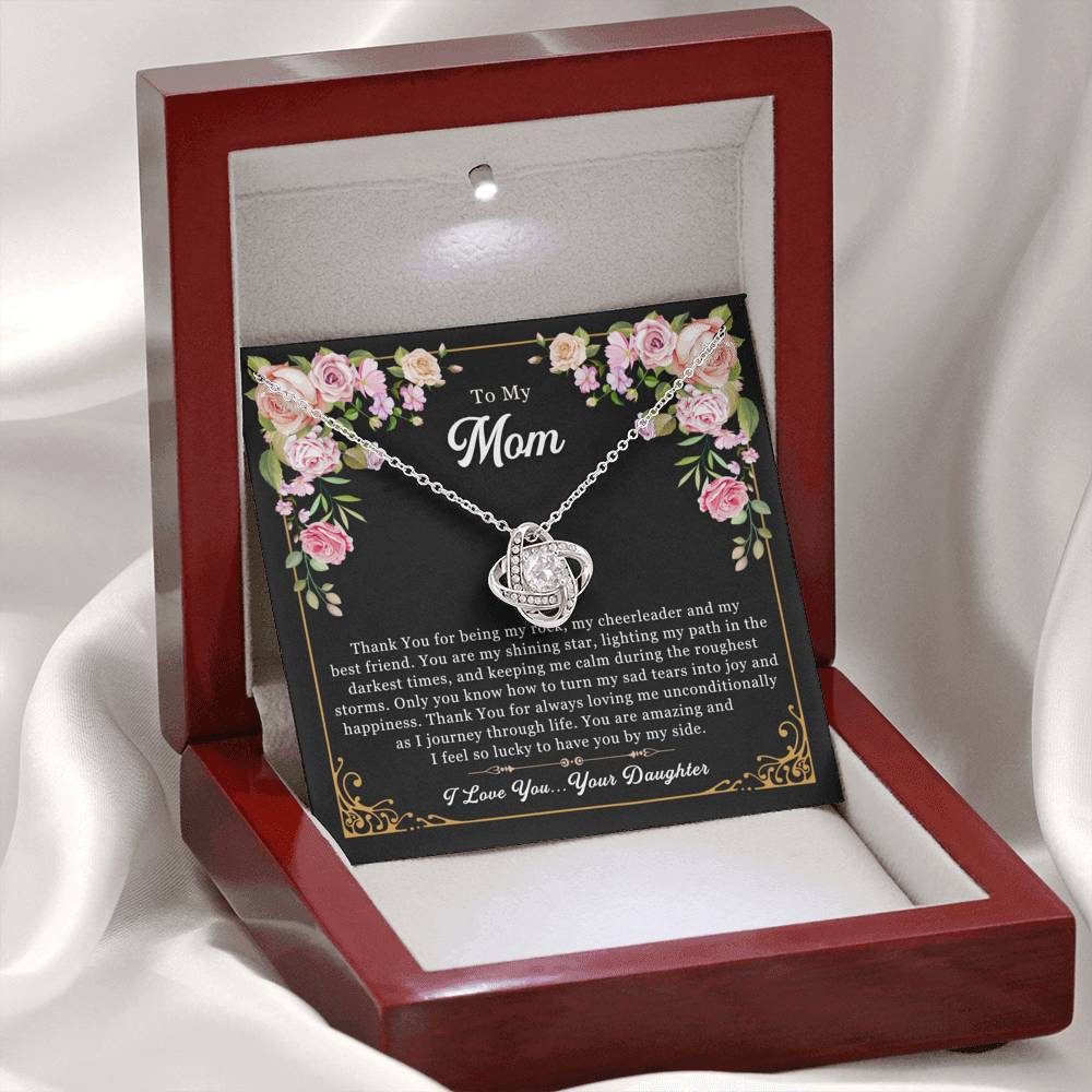 Thank You for being my rock - from Your Daughter | Mother's Day necklace